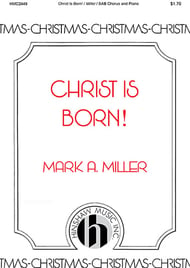 Christ Is Born SAB choral sheet music cover Thumbnail